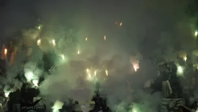 Sporting proibido de vender bilhetes para Bilbao: pirotecnia volta a custar caro aos leões